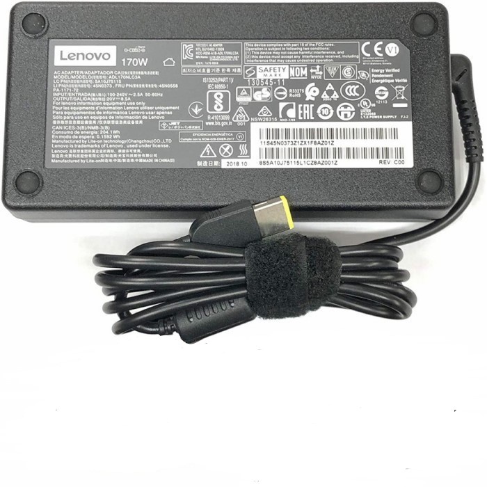 Adaptor Original Lenovo Thinkpad P50 Legion Y7000SE 20V 8.5A USB Slim