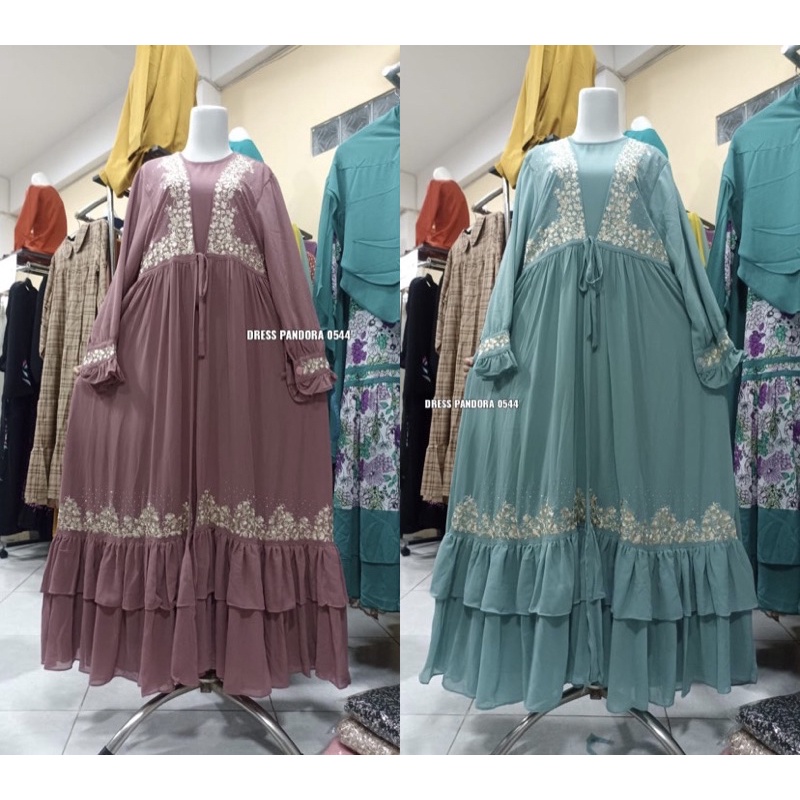 Gamis Pandora | Long Dress Pandora | Gamis Premium | Long Dress Premium