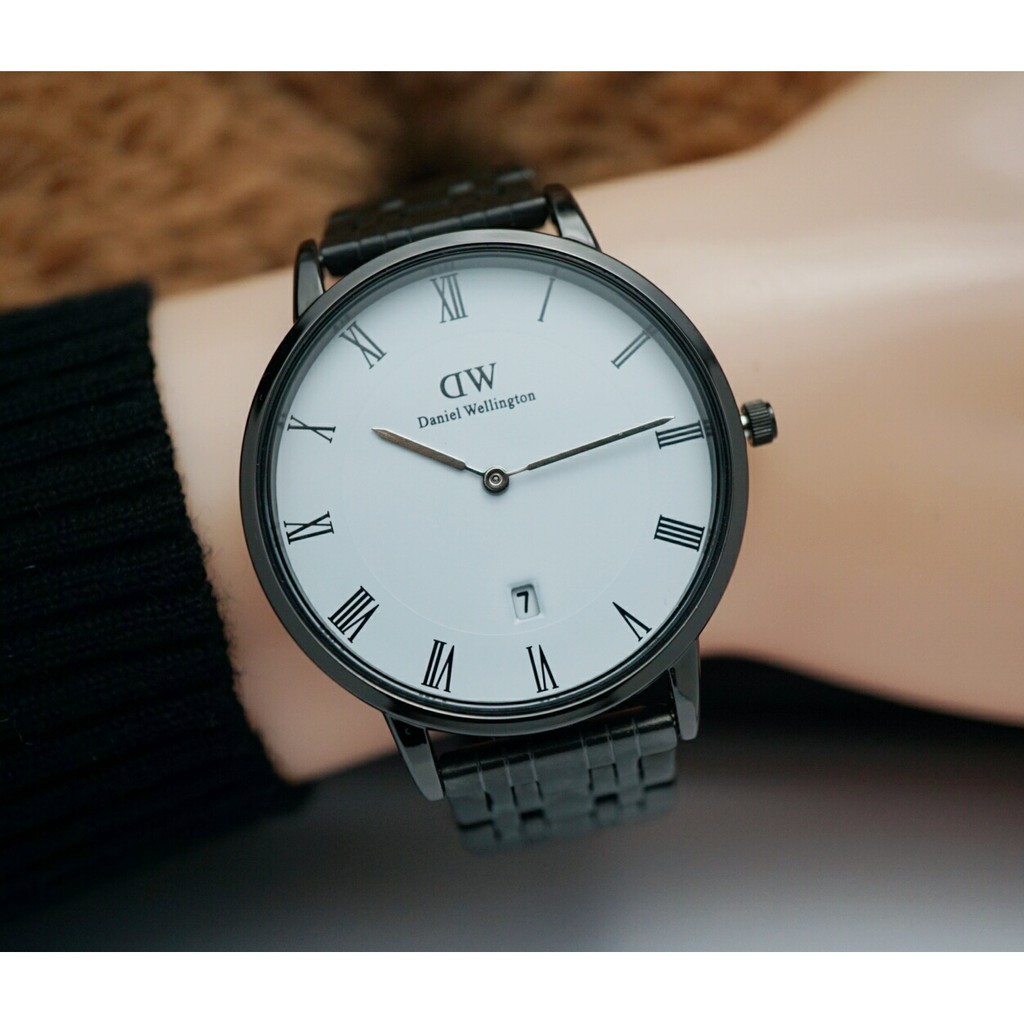 Jam Tangan Wanita DW Daniel Wellington Tanggal Tali Rantai