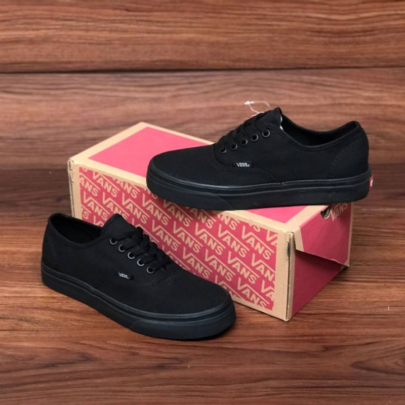 Vans authentic all black import