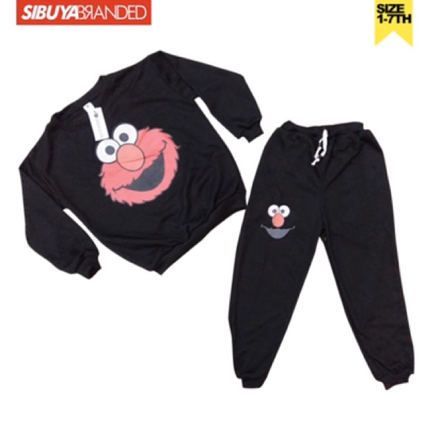 STELAN ANAK PILIH WARNA  BABY TERY STELAN ELMO ANAK