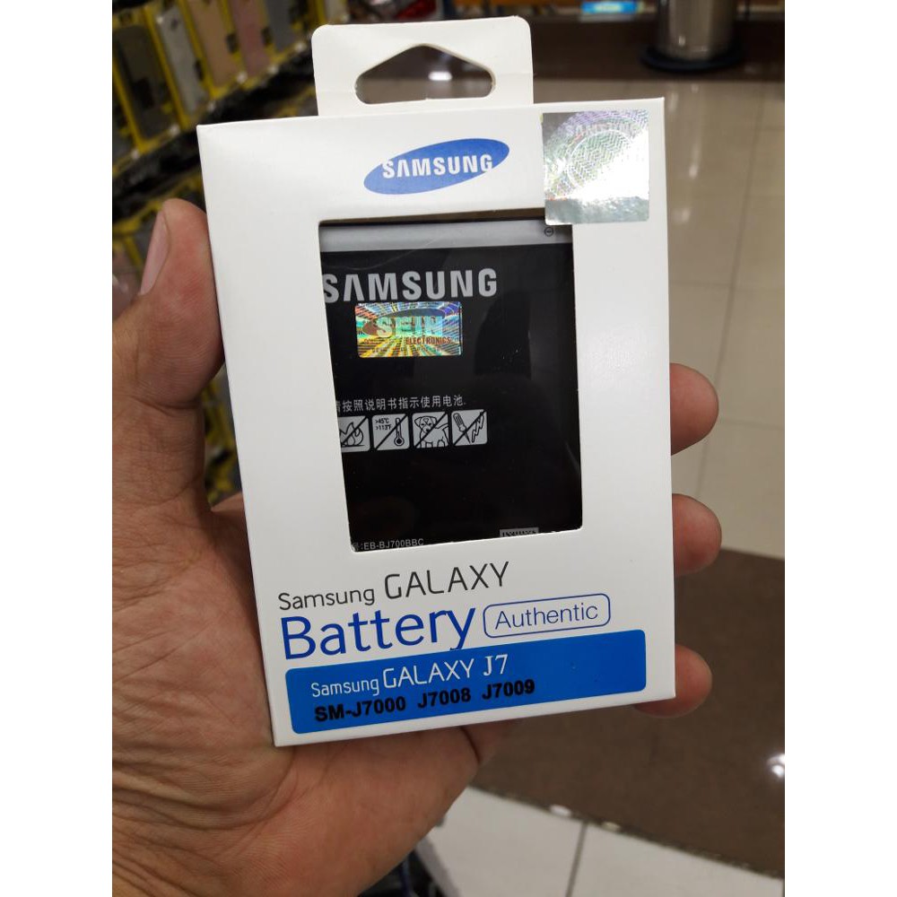 Batre Baterai HP Samsung J7 / J700 / J 7 2015 pertama Original Batrei Battre Battery Batterai Ori