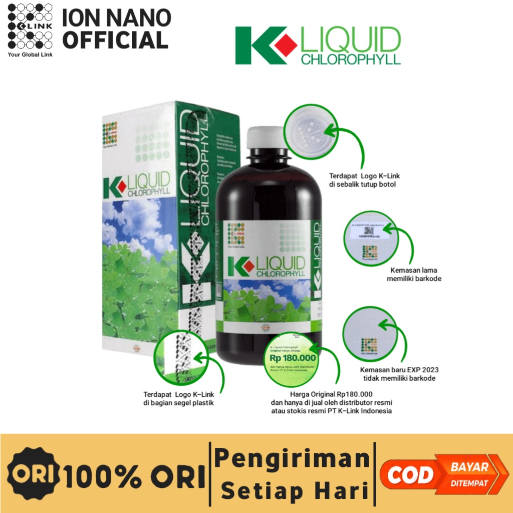 

Liquid Chlorophyll minuman kesehatan jaga imun tubuh original