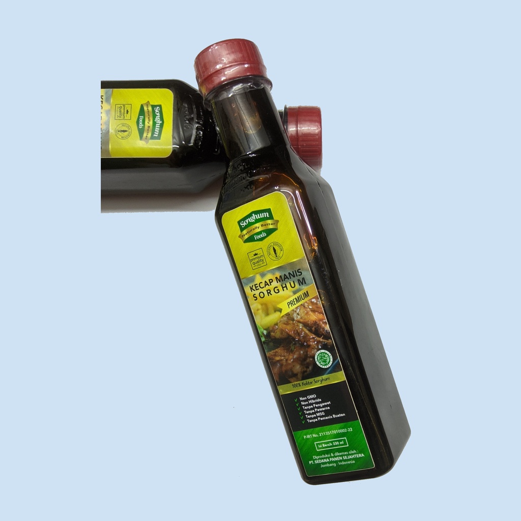 

Kecap Manis Sorghum Premium | MERAH | 330 ml