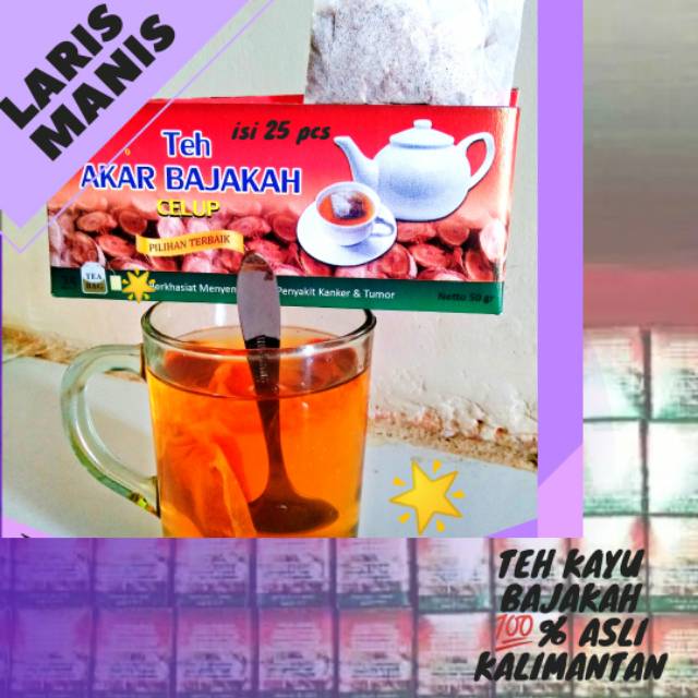 

Teh kayu bajakah isi 25pcs asli kalimantan herbal obat akar kayu bajakah murah minuman herbal kayu