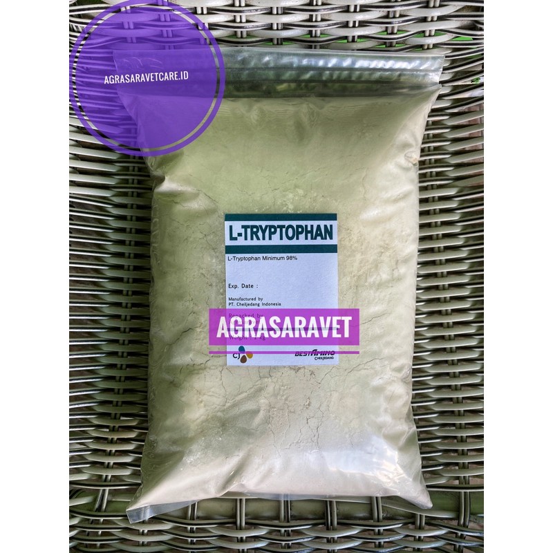 L Tryptophan CJ 98% - tryptophan asam amino feed grade