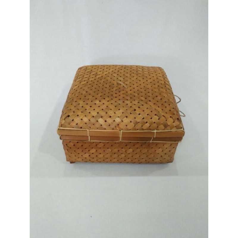 Tempat Hampers Sokase Anyaman Bambu