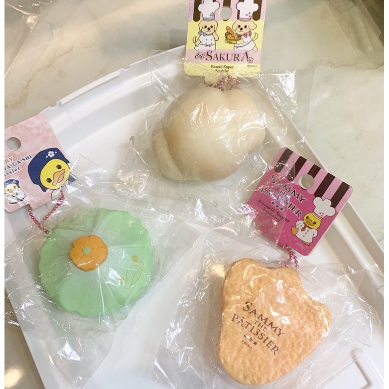 Sammy The Pattisier & Cafe Sakura Rare Squishy