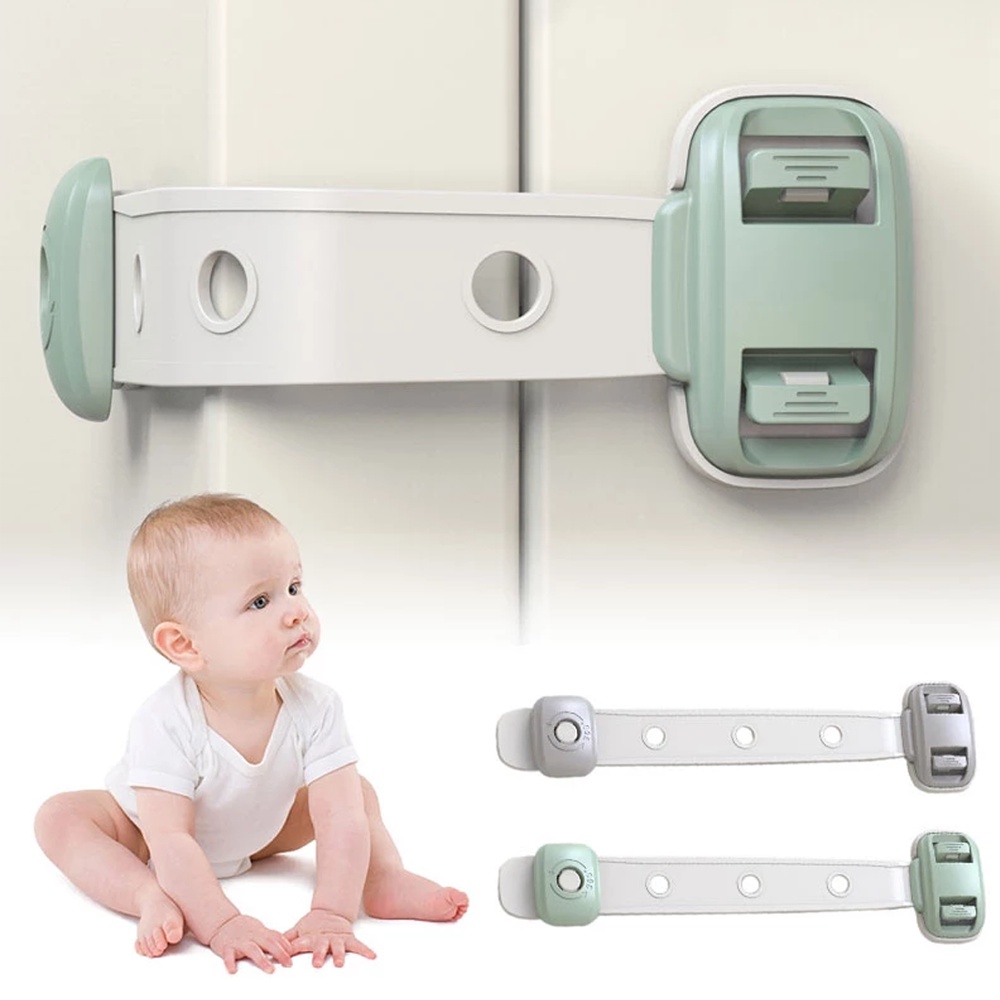 Kunci Kulkas Baby Safety Lock Pengaman Laci Lemari