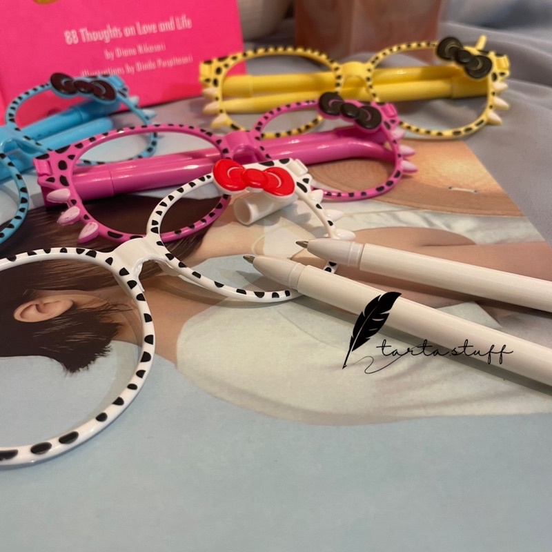 

PULPEN KACAMATA CUTE 1 KATAMATA 2 PEN