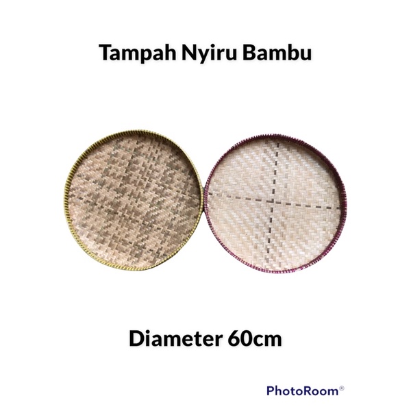 Tampah Nyiru Bambu Diameter 60cm