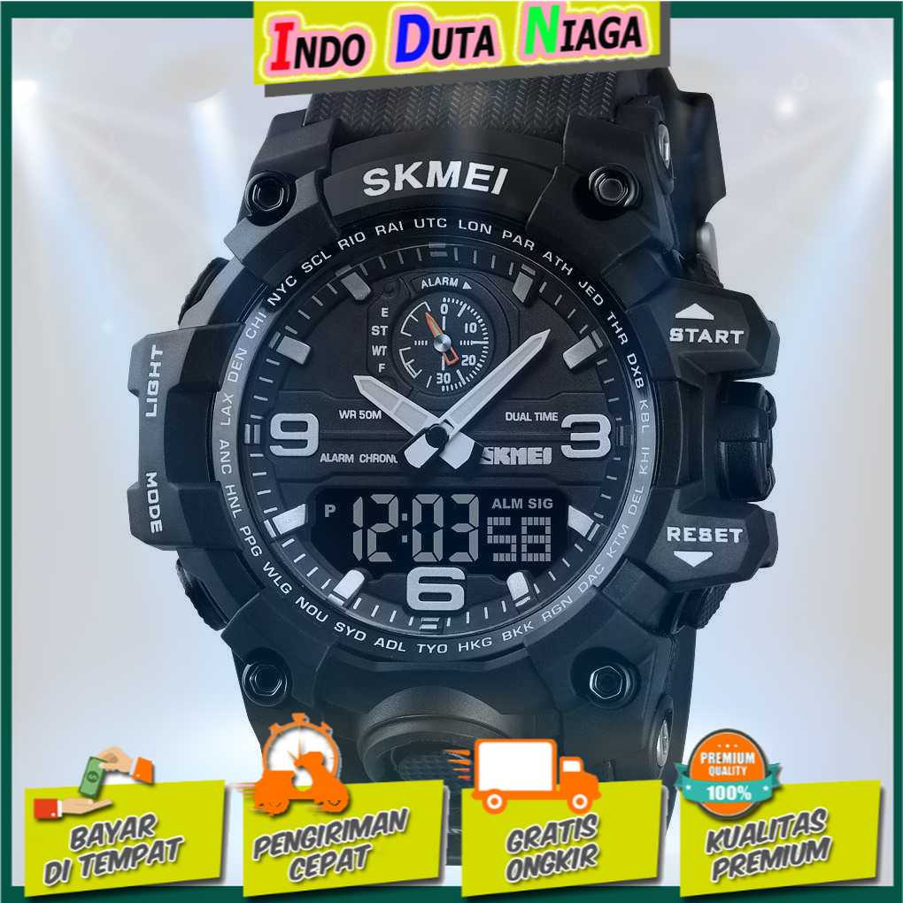 IDN - SKMEI Jam Tangan Analog Digital Pria - 1586