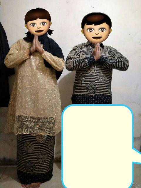 Maura Couple - Sania Ruffle Batik Couple Couple 106 Couple Shofia