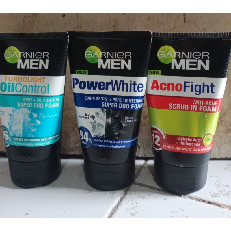 Garnier Men facial wash Sabun Muka 100gr