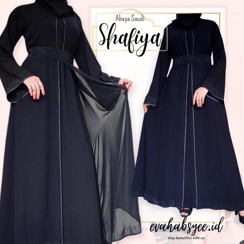 abaya pesta permata | abaya mesir | gamis hitam | abaya arab FREE BELT PERMATA