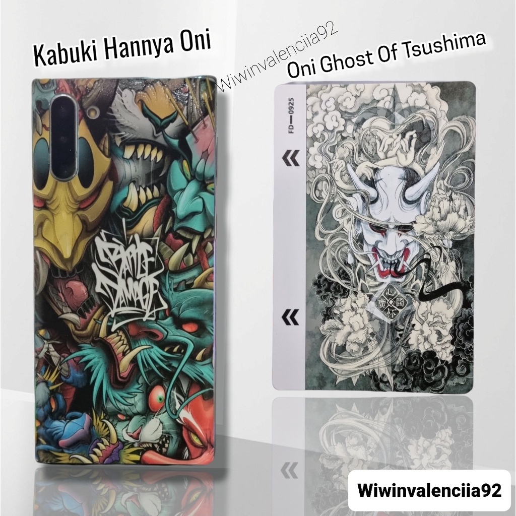 CUT Hydrogel BACK Skin Stiker GHOST ONI iPhone 13 13PRO 13PROMAX 12 12PRO 12-PROMAX 12-Mini 13Mini G