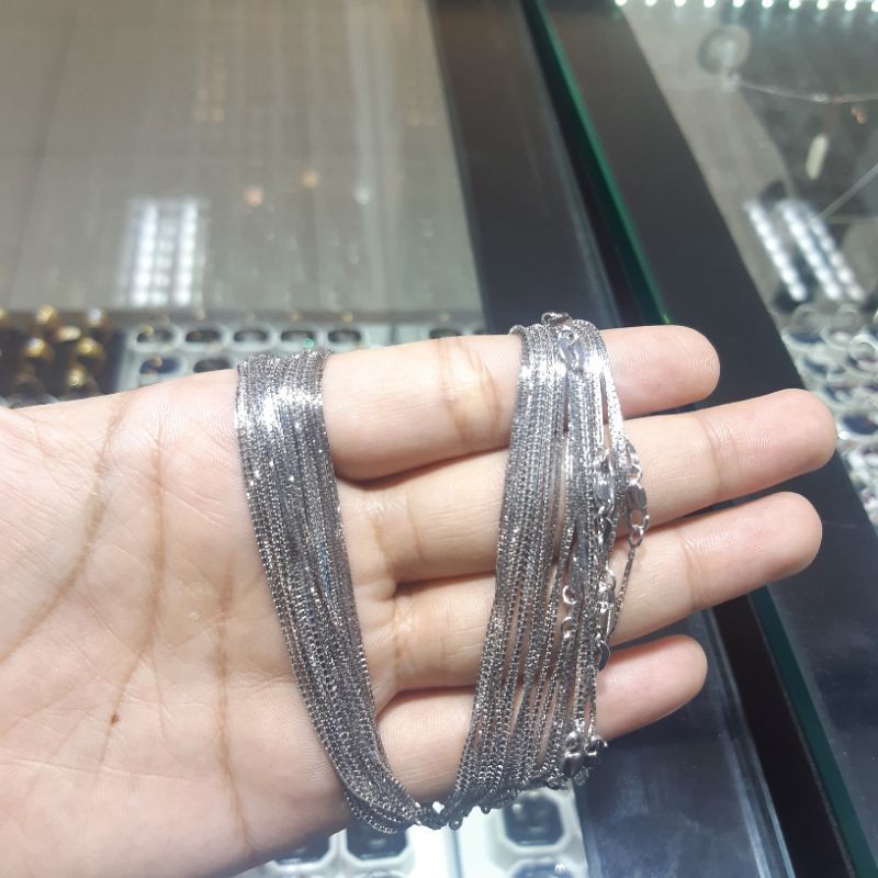 kalung model italy mas putih