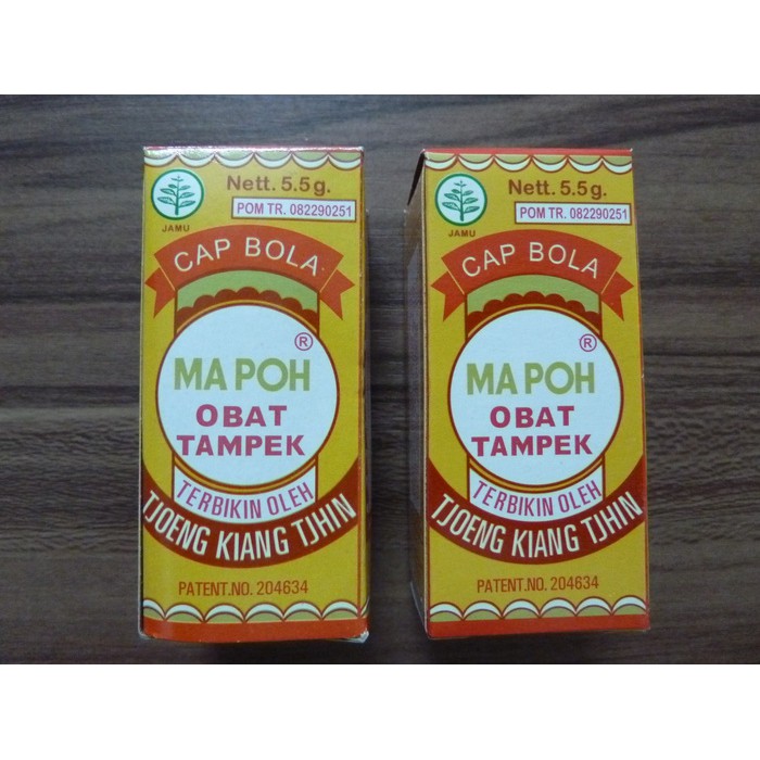 MA POH OBAT TAMPEK CAP BOLA