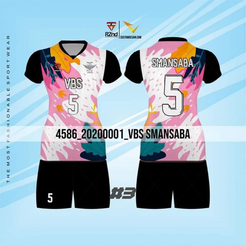 baju voli cewek murah Printing kualitas terbaik original regarsport