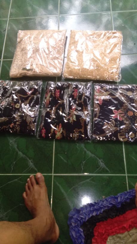 Couple Rok Plisket Jumbo Set Kemeja Batik Pria / Baju Couple Batik Lamaran / Couple / Couple Kebaya