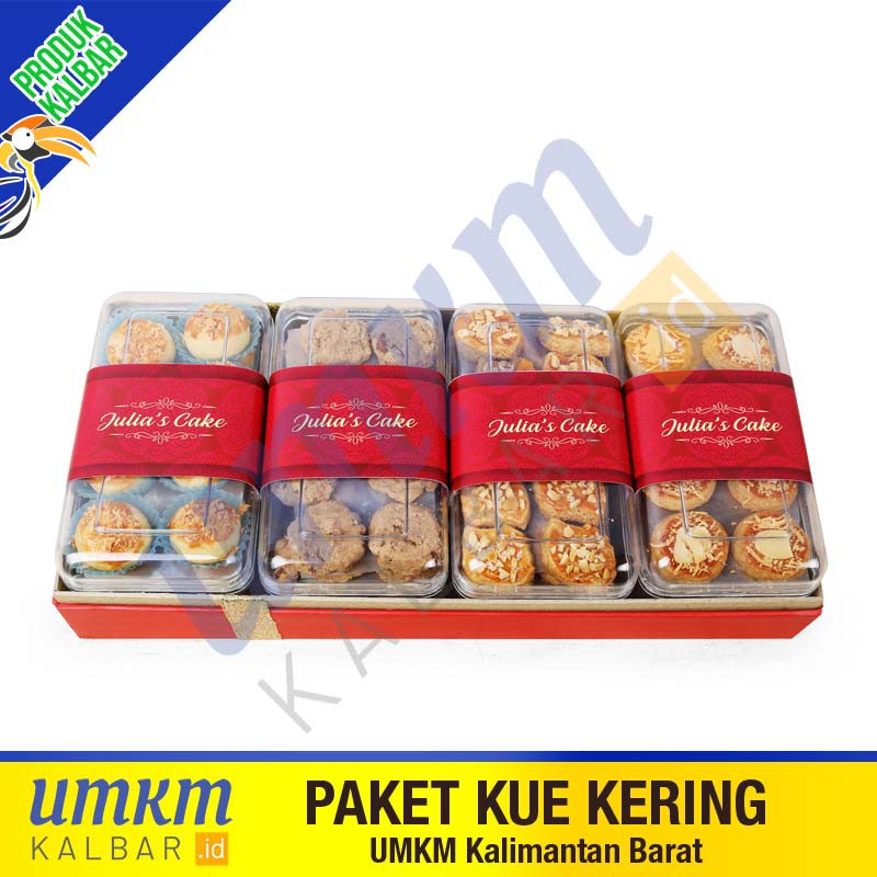 

Paket Kue Kering Julia's Cake - Oleh-oleh Cemilan Mewah Pontianak