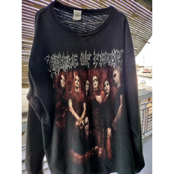 Cradle of Filth long sleeve size XL Tournography Original