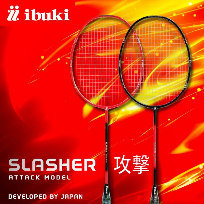 Raket bulutangkis ibuki SLASHER original