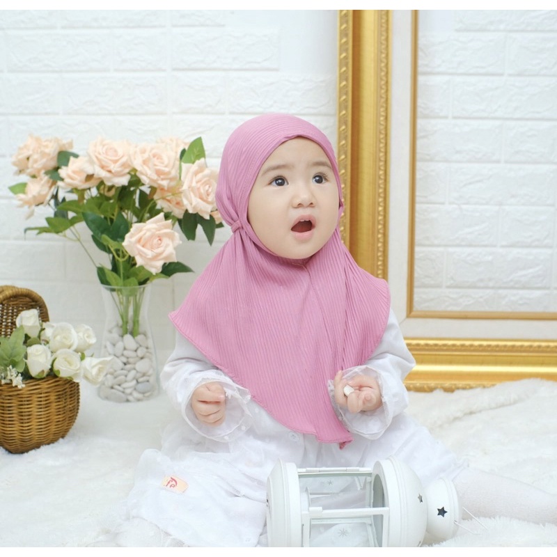 jilbab anak RUBIAH PLISKET || jilbab anak bayi termurah || hijab anak tercantik dan terlaris