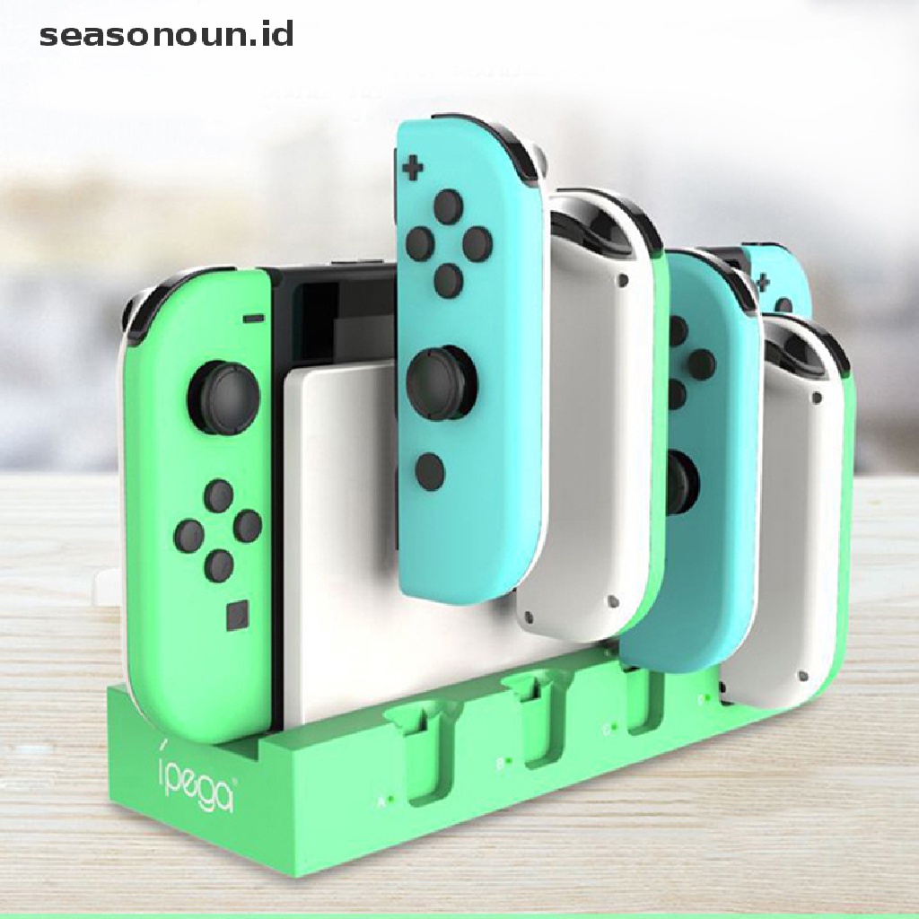 (seasonoun) Charging Dock Station Controller / Gamepad Untuk Nintendo Switch