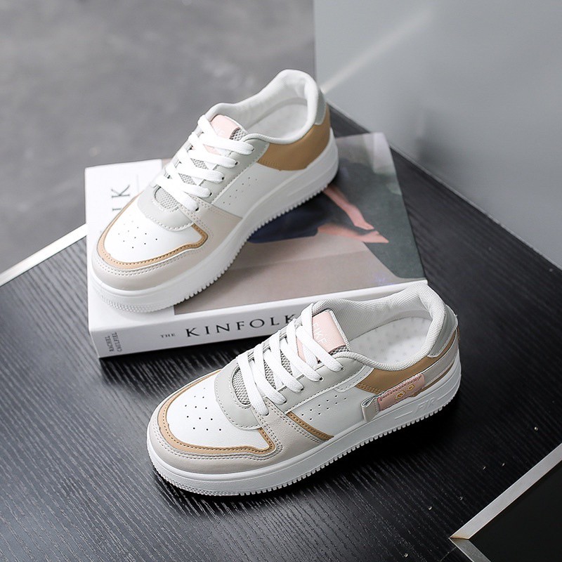 Sepatu Murah Dewasa Wanita Sneakers Kekinian Best seller   9.9BIG SALE 1619 SEPATU SNEAKERS WANITA  