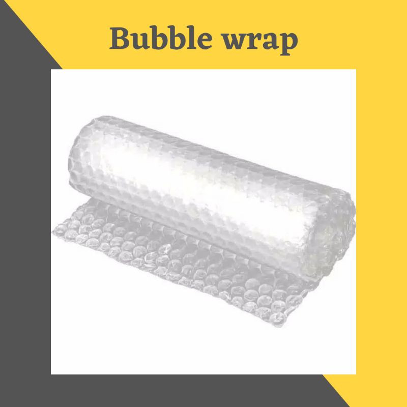 

Bubble Wrap tambahan agar packing lebih aman