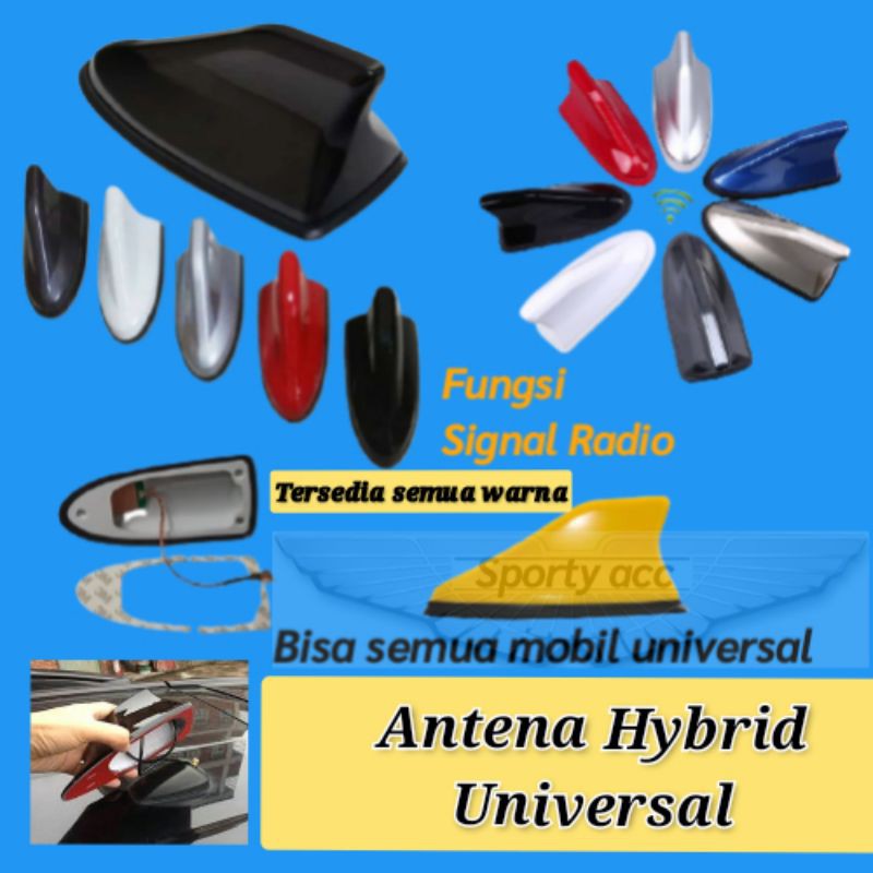 Antena sirip hiu hibrid js racing universal