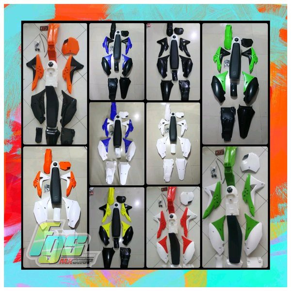 Promo Body Set GORDON  - Body Set GORDON PNP KLX -Body set KLX YZ TS KX CRF terbaik