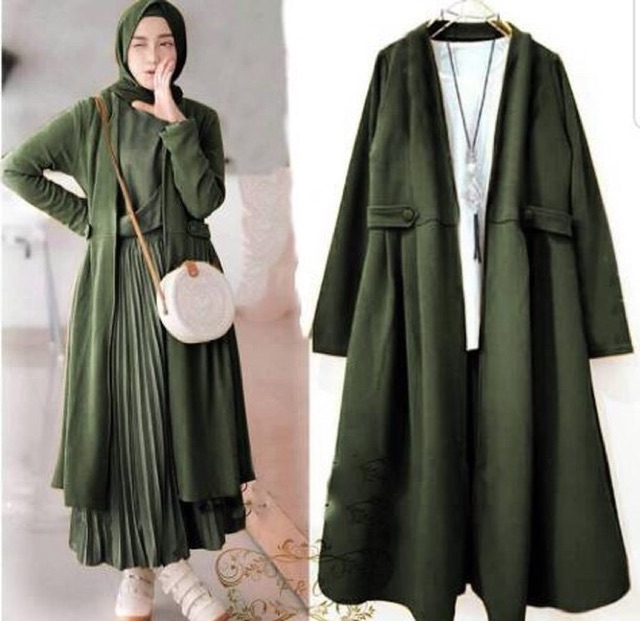 JC- Vika Cardy / cardi wanita muslimah / Outer wanita terbaru