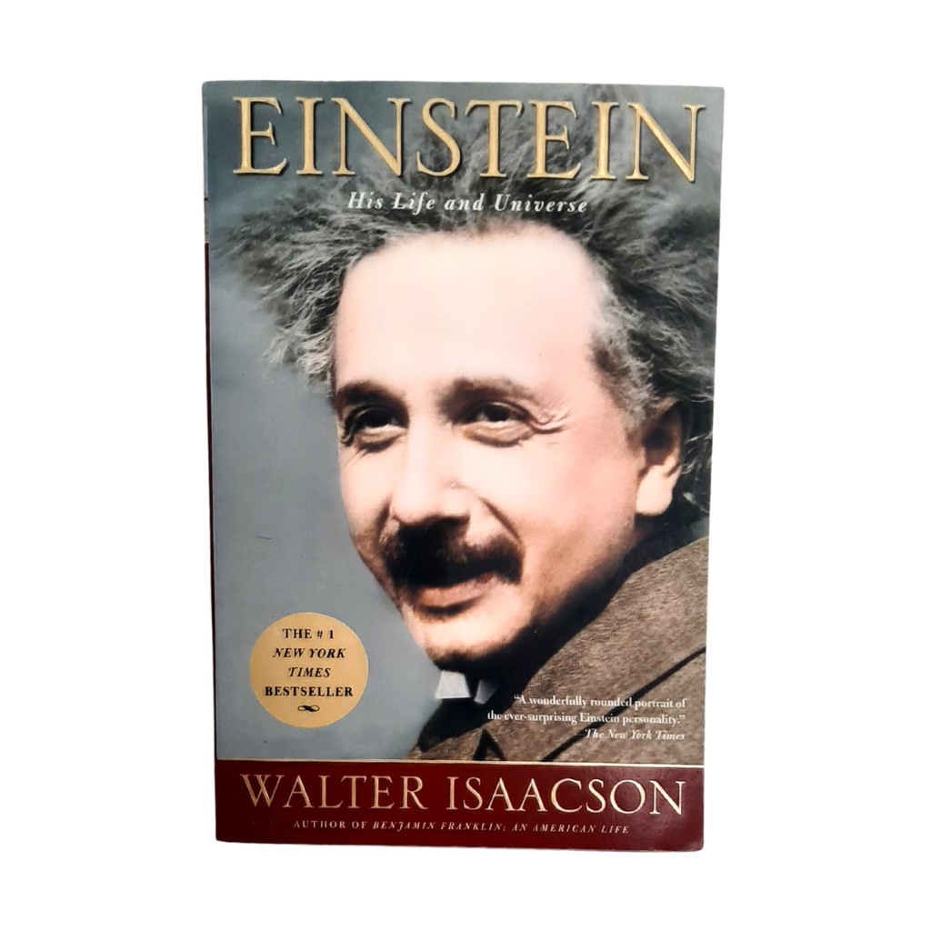 Buku Import Einstein His Life and Universe by Walter Isaacson