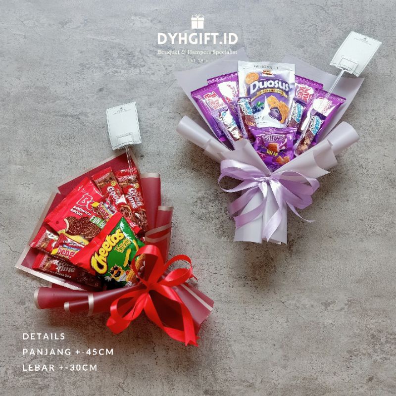 

SNACK BOUQUET | HADIAH SIDANG | GRADUATION GIFT | HADIAH WISUDA | HADIAH PACAR | HADIAH ULTAH
