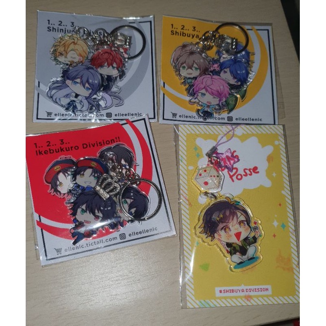 hypnosis Microphone fanmerch fan Merchandise keychain