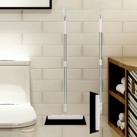 Sapu Karet Rubber Broom Floor Collapsible Sweeper Wiper