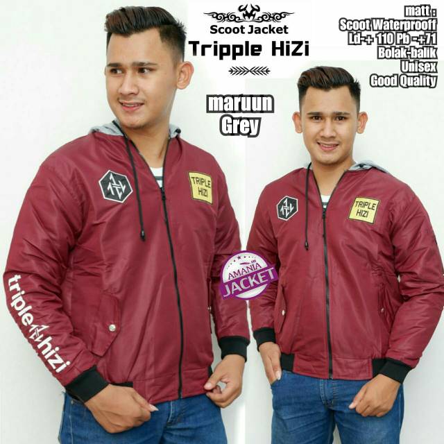 Triple hizi jaket murah
