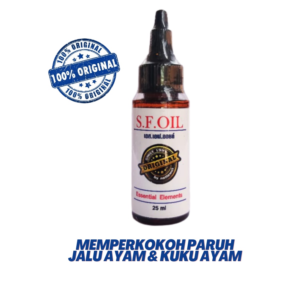 SF OIL - obat cucuk / paruh patah 25 ml