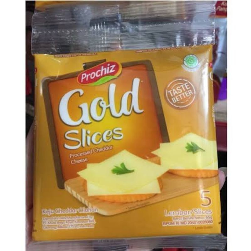 

keju PROCHIZ GOLD slices 5 pcs.