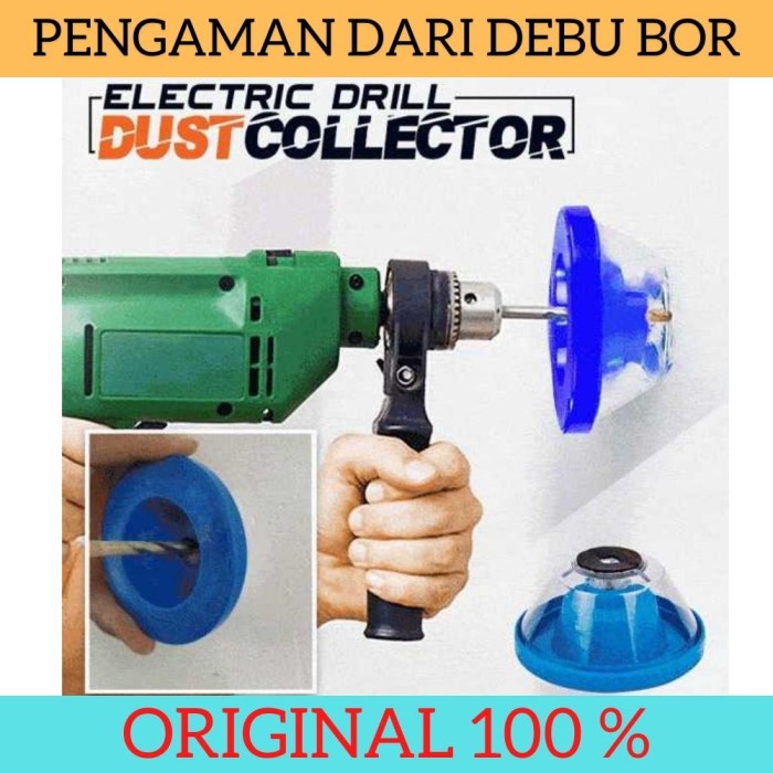 Pelindung Anti Debu Cover Bor Drill Dust Collector Model SOJ19