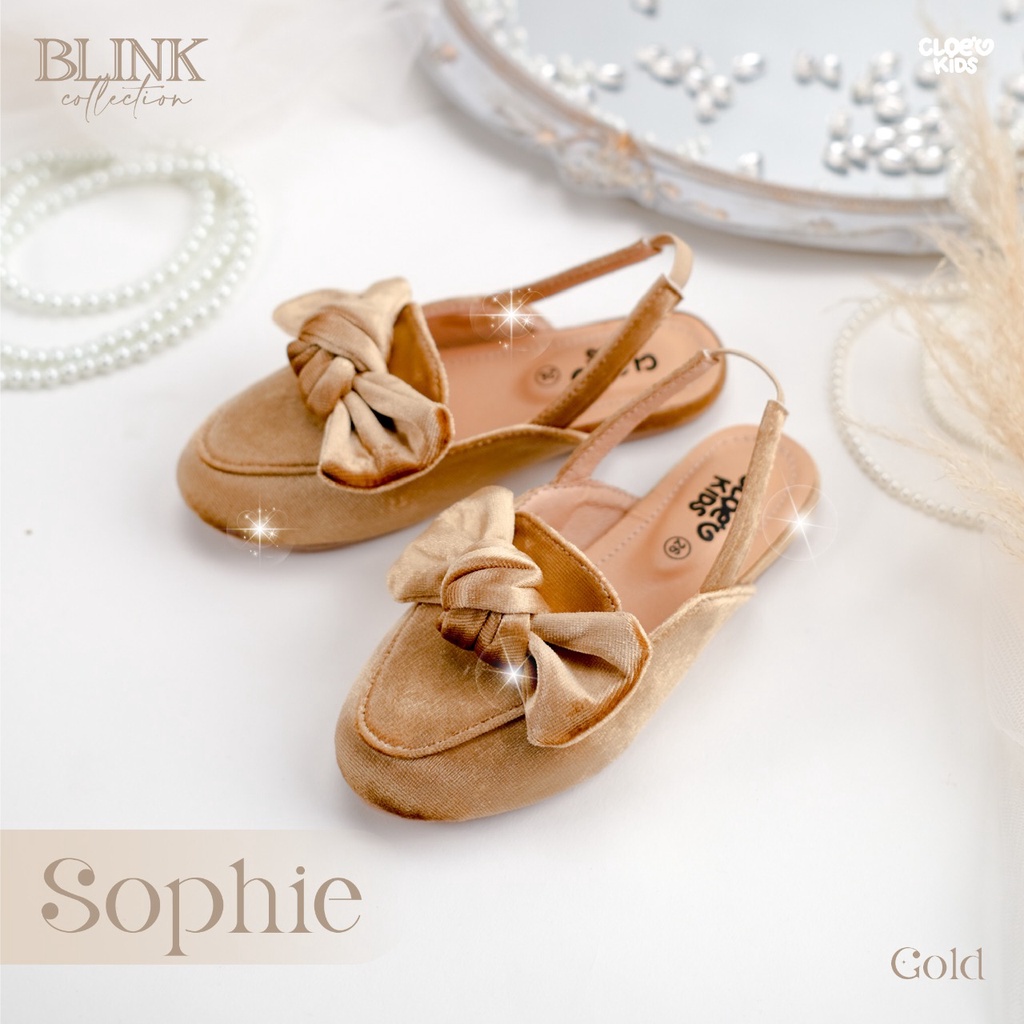 CLOEVKIDS - Flat shoes anak ready stok perempuan Sophie