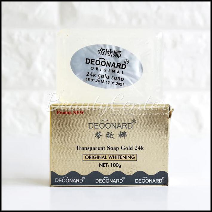 TERLARIS SABUN DEOONARD GOLD (DEOONARD GOLD SOAP) ORIGINAL