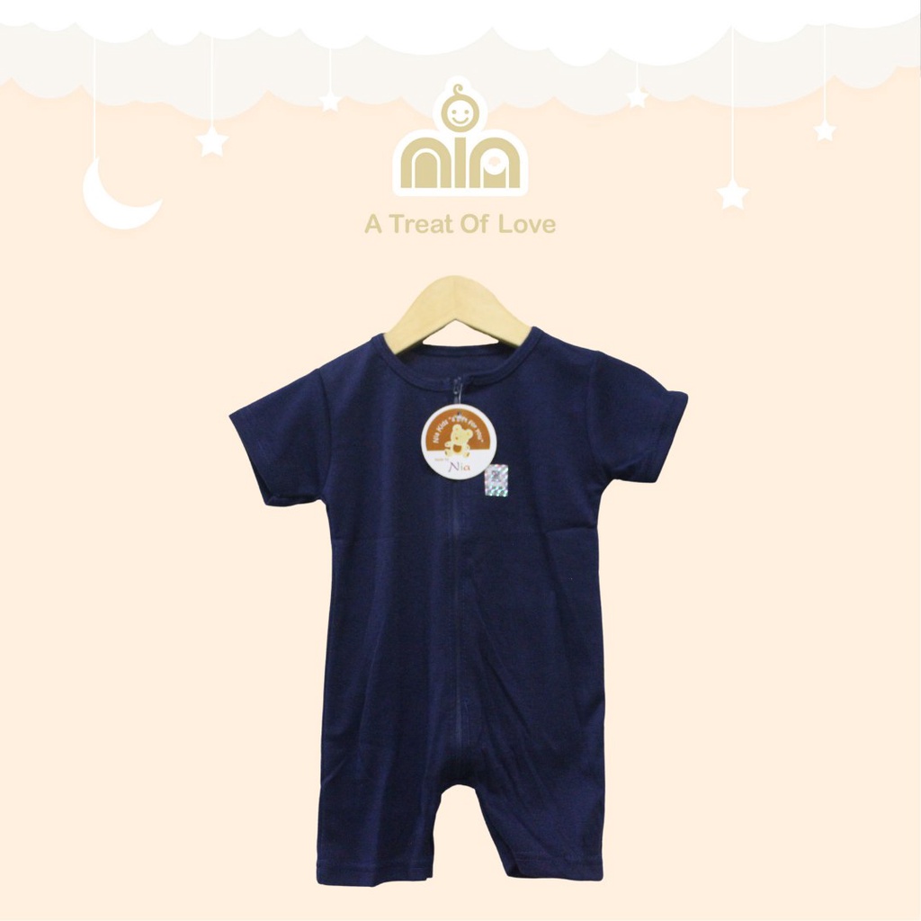 Promo !! JUMPER BAYI POLOS/ROMPER NIA PREMIUM ROMPER BAYI WARNA TUA