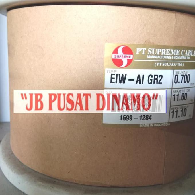 Kawat Tembaga 0,7 mm Supreme EIW AI email dinamo