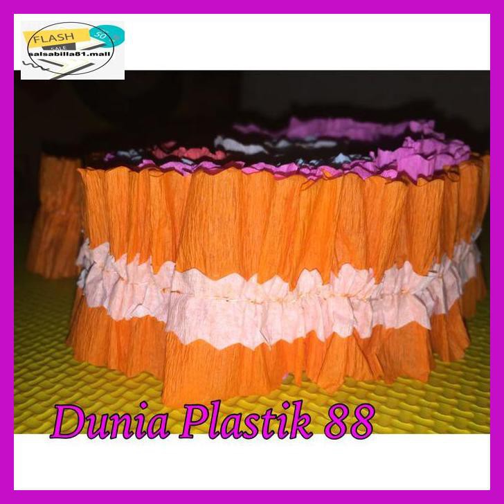 

Q3Sdy6- 3Mter Kertas Krap Krep Krepe Crep Dekorasi Hiasan Ulang Tahun Party R5Eu80-