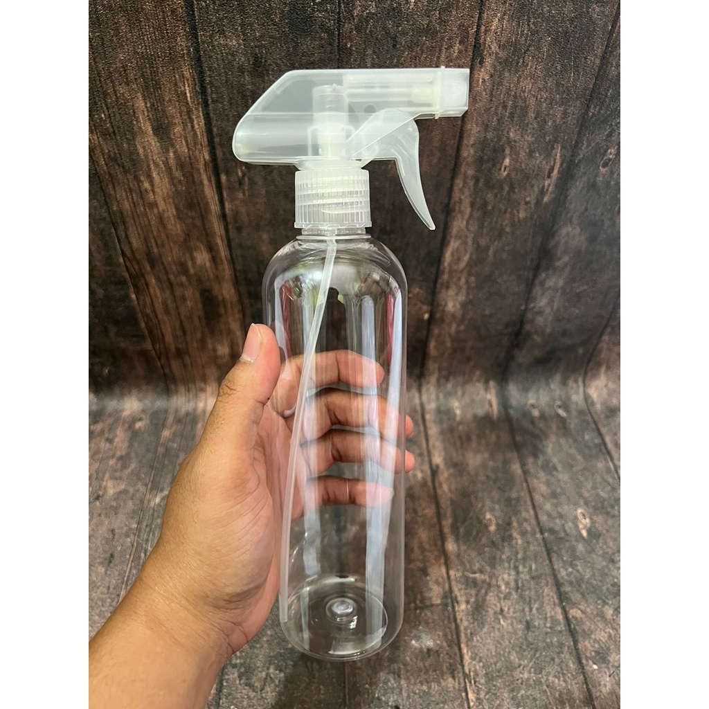 Botol Clear 500ml Tinggi N28 - KISPRAY