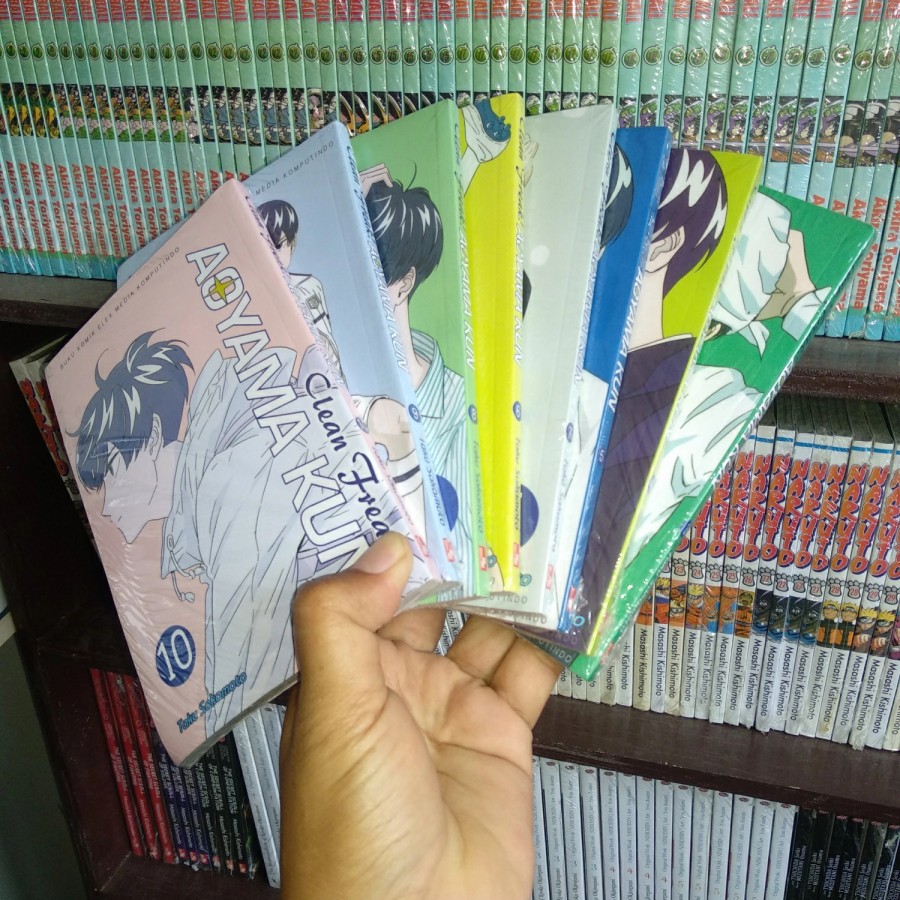 Clean Freak Aoyama Kun 1 2 3 4 5 6 7 8 9 10 11 12 (Segel Original)