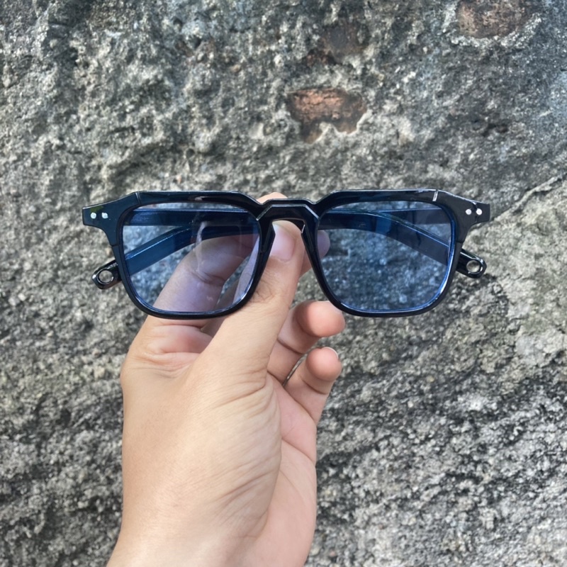HARUKI SUNGLASSES - BLACK BLUE